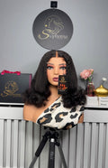14” Luxury Kinky with Bouncy Tip
