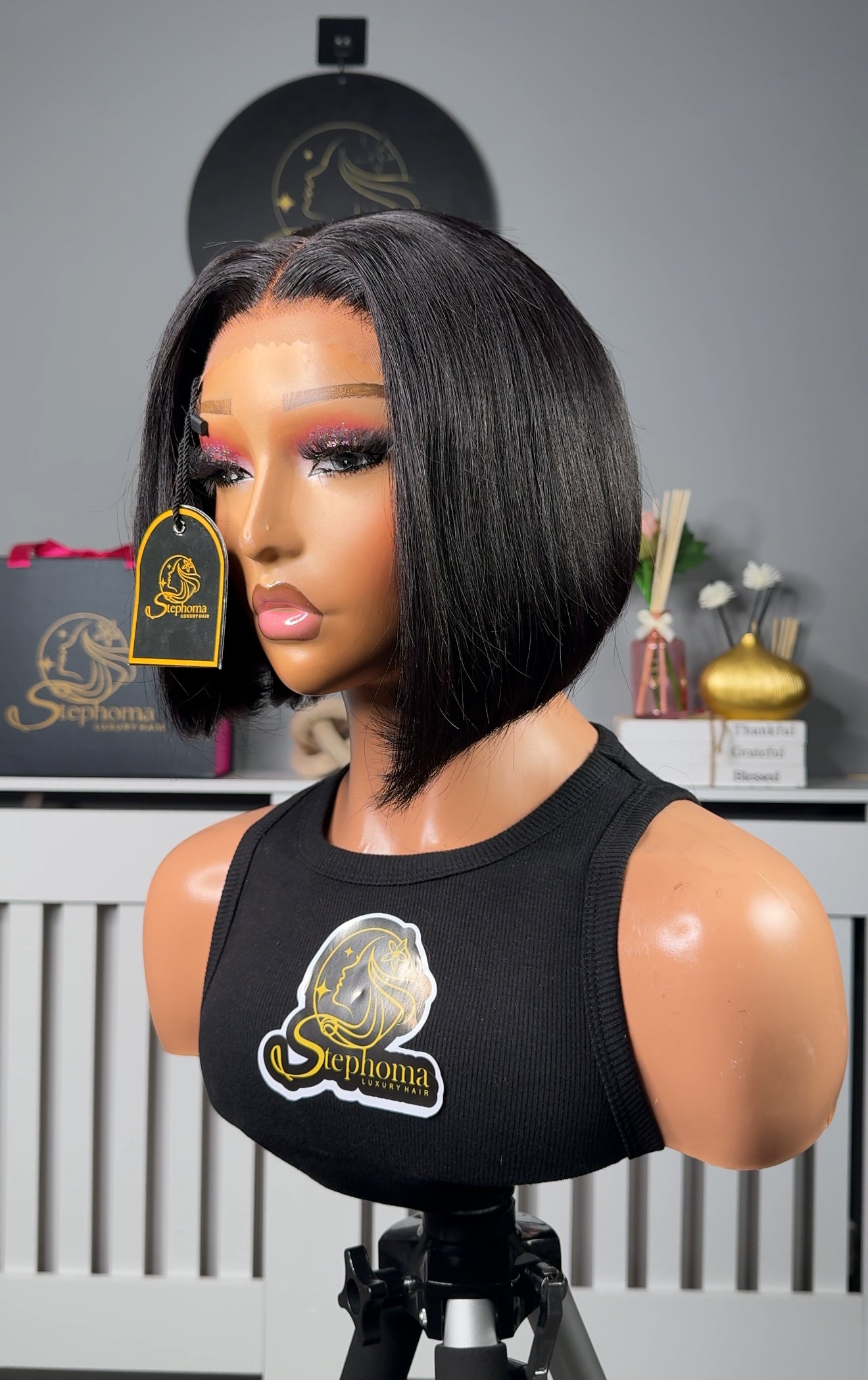 Stephoma Layered Bob wig