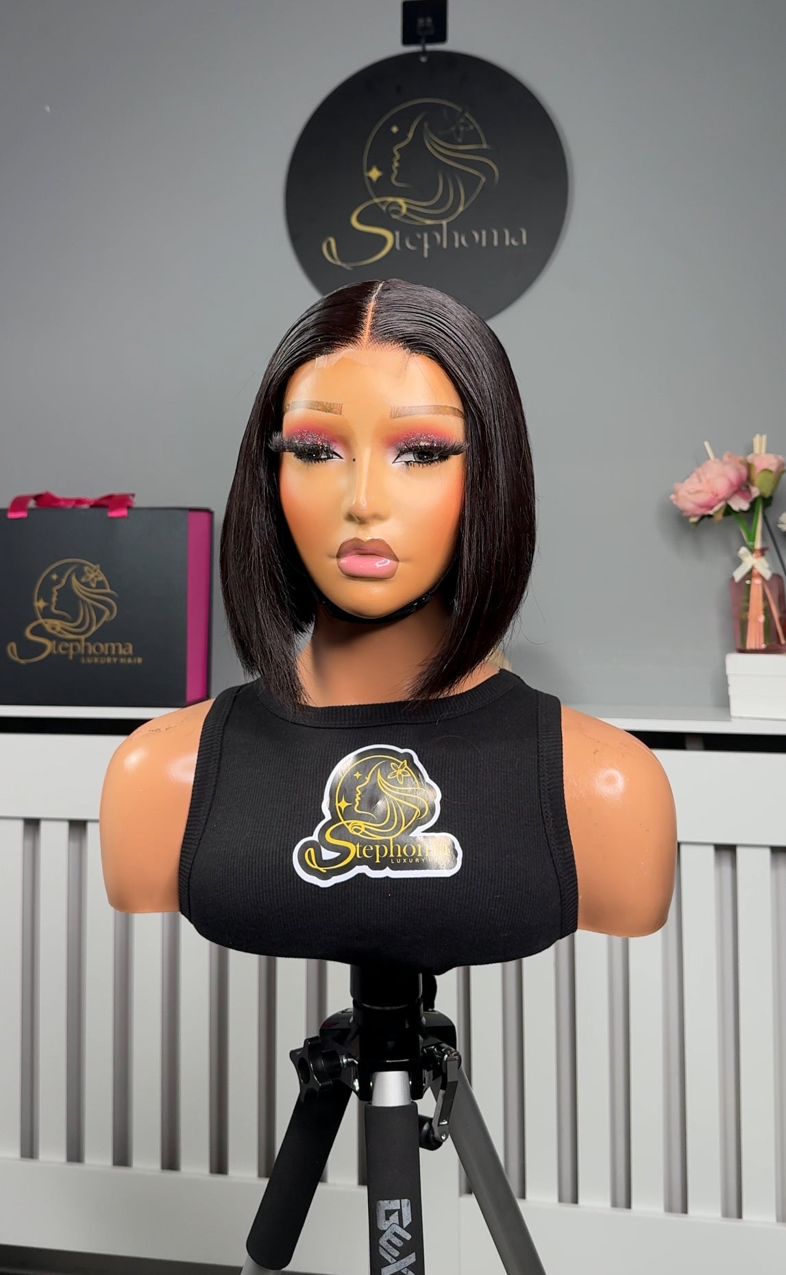 6” KimK Chin Bob
