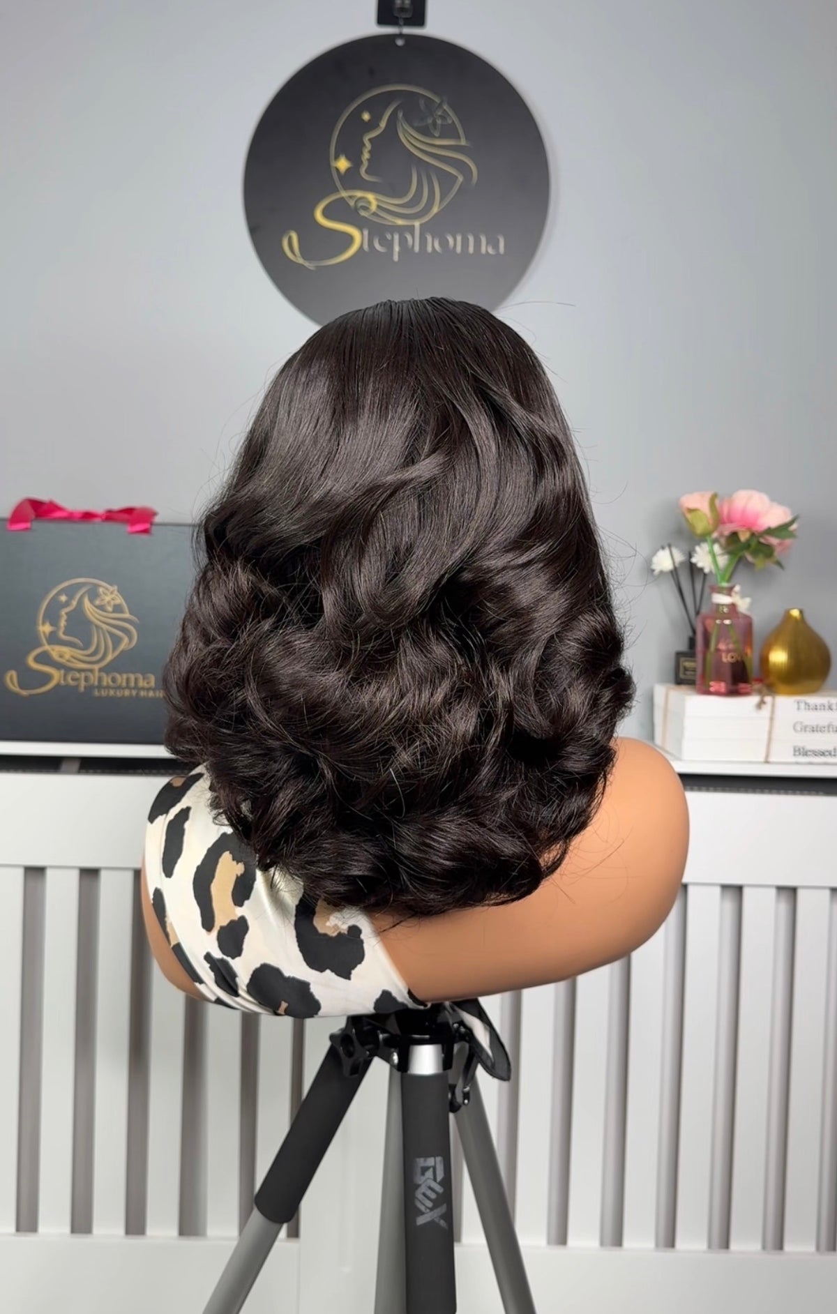 12” Peruvian Wavy Bounce with 6by4 Closure