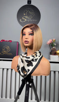 6” Frosted Ash Blonde Bob