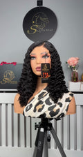 16” Iris Curly with 5by5 Closure
