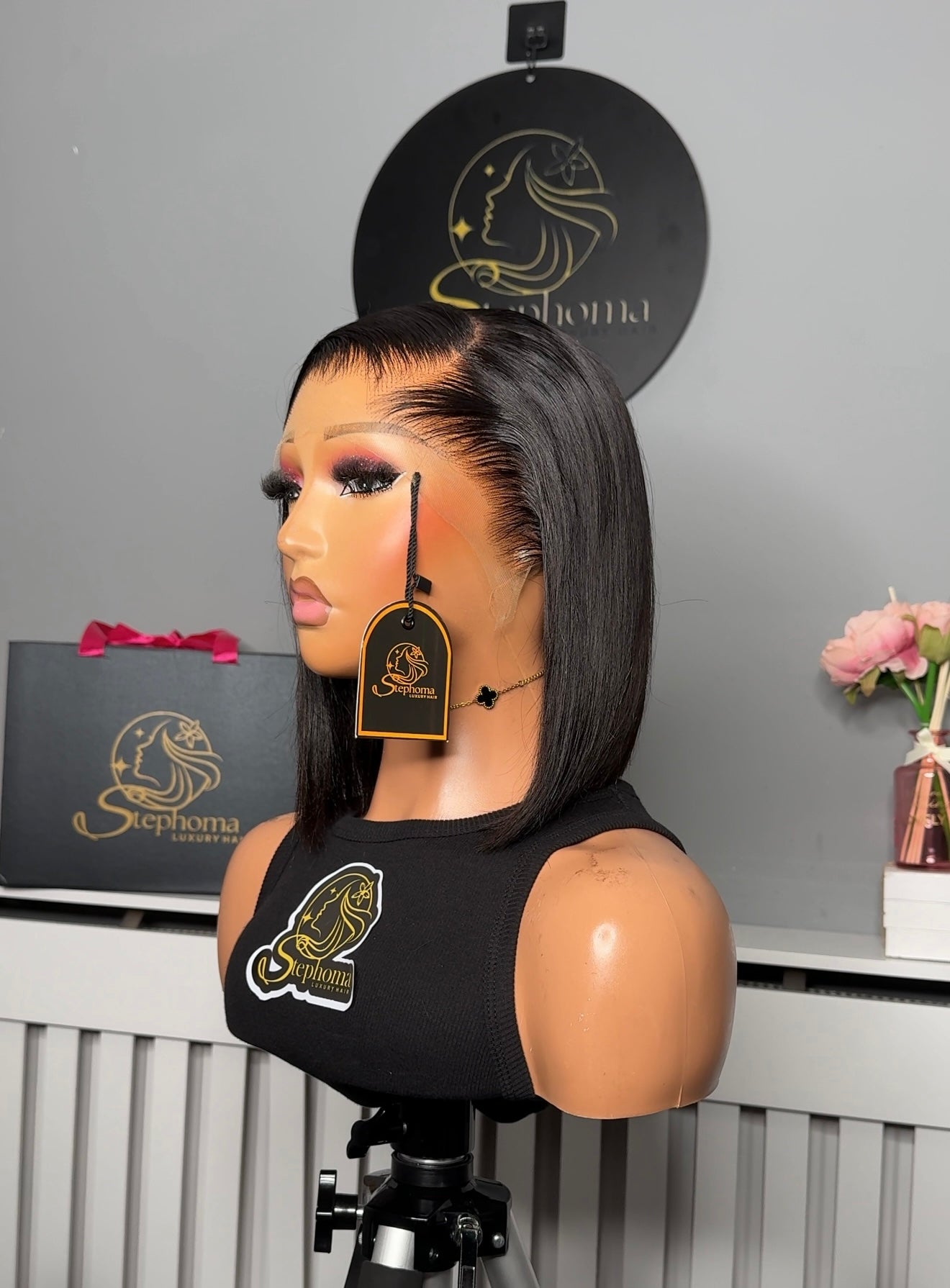 13by4 HD Lace Frontal Elfy SDD Bob Wig