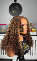 16” Wig Zanda with 5by5 Pre-Cut Lace