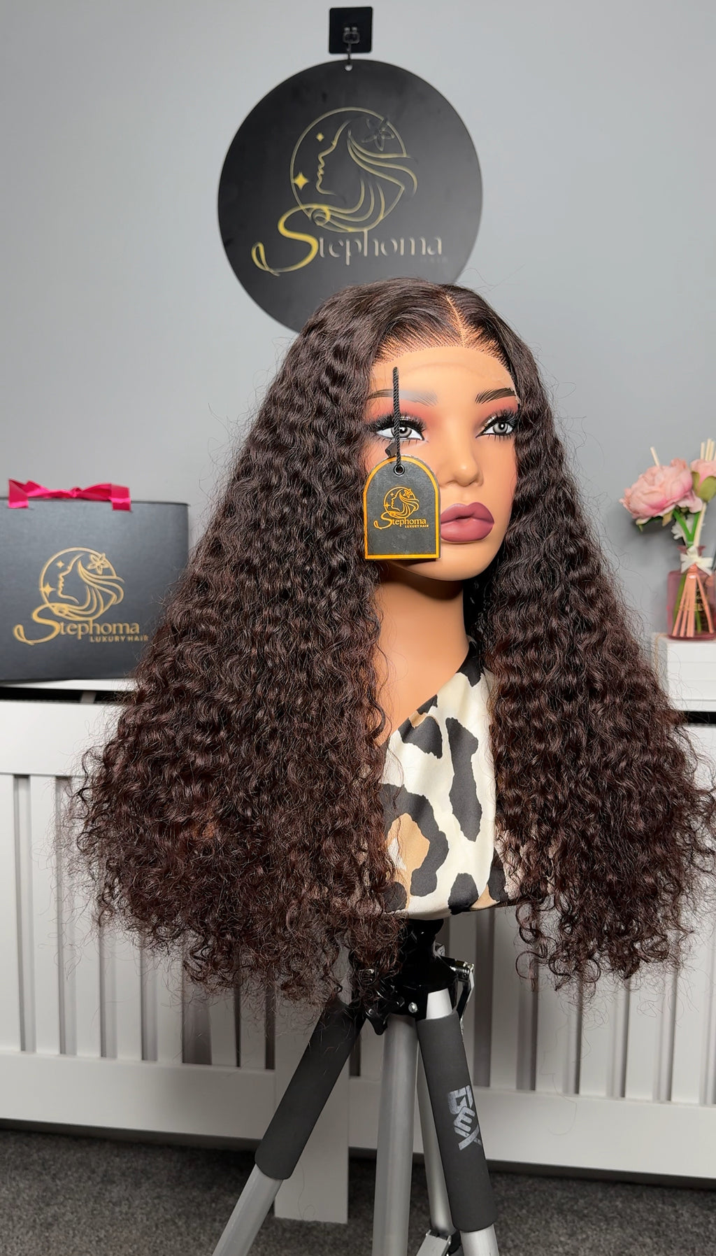 Raw Loatian Exclusive Curls in Brown Hues Ombré