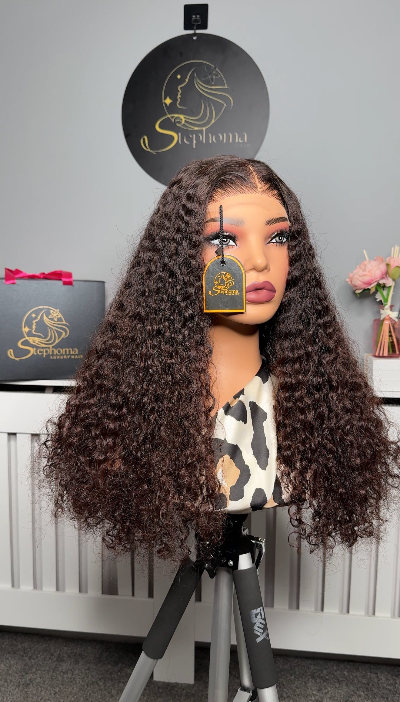 Raw Loatian Exclusive Curls in Brown Hues Ombré