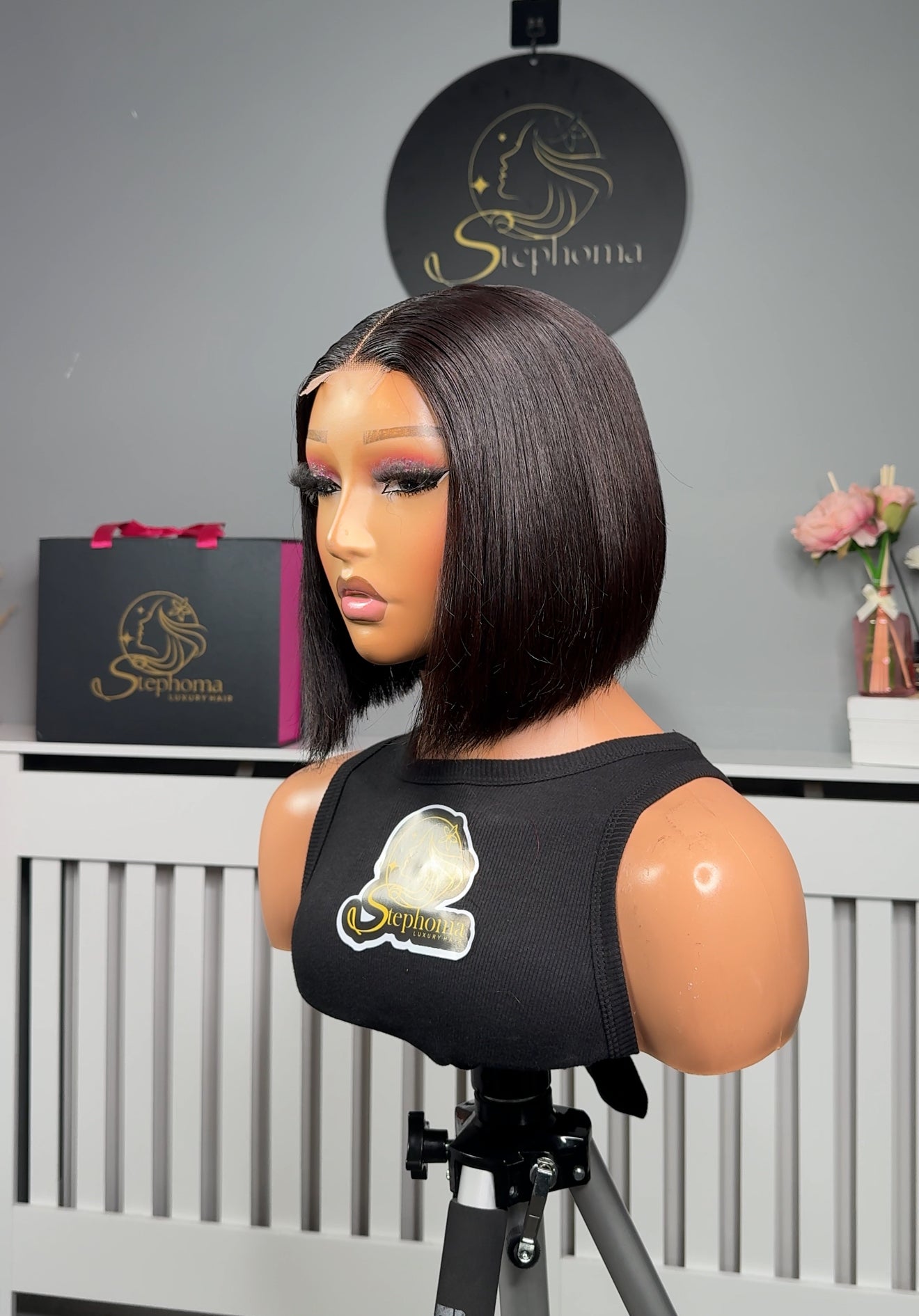 6” KimK Chin Bob