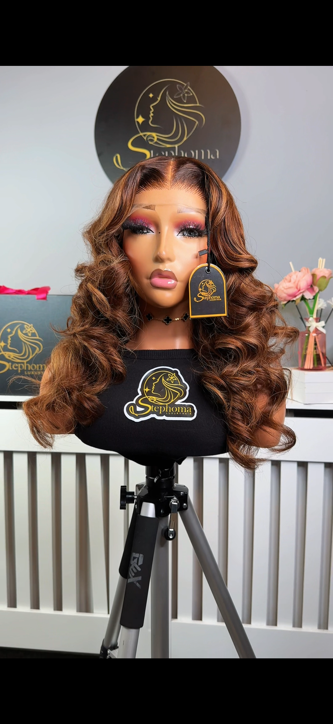 18” SDD Raw Donor Wavy with 5by5 Closure