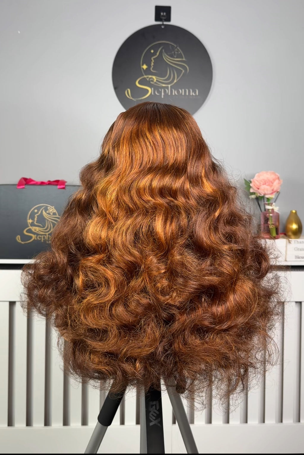 22” Luxe Donor Bouncy with 5by5 HD Lace Closure