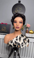 Executive Pixie Cut Wig with 6by6 Swiss Lace Closure