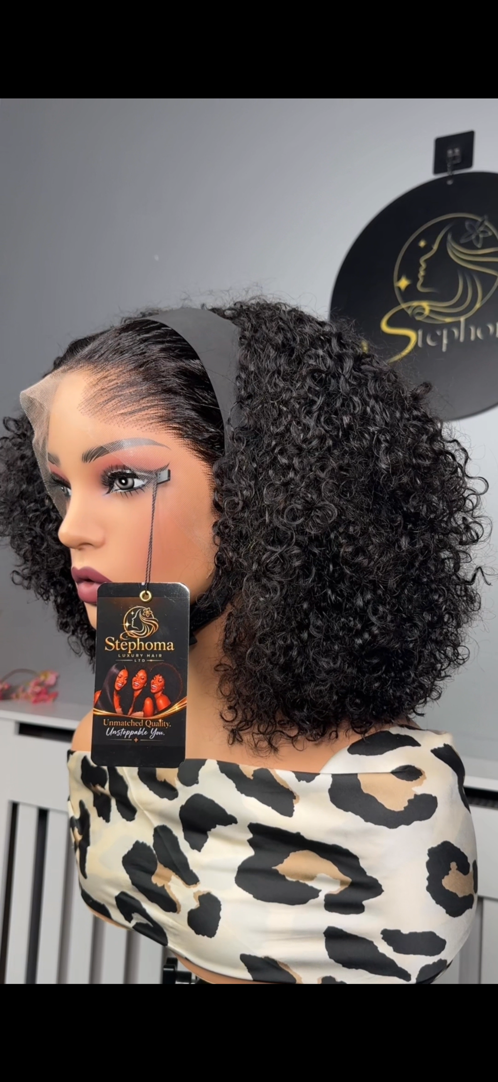 Cassie Band Wig with Customised /Styled Frontal Combo