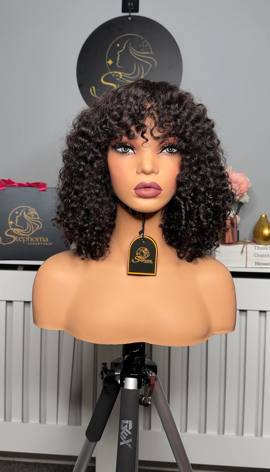 12” Dream Curly Fringe wig