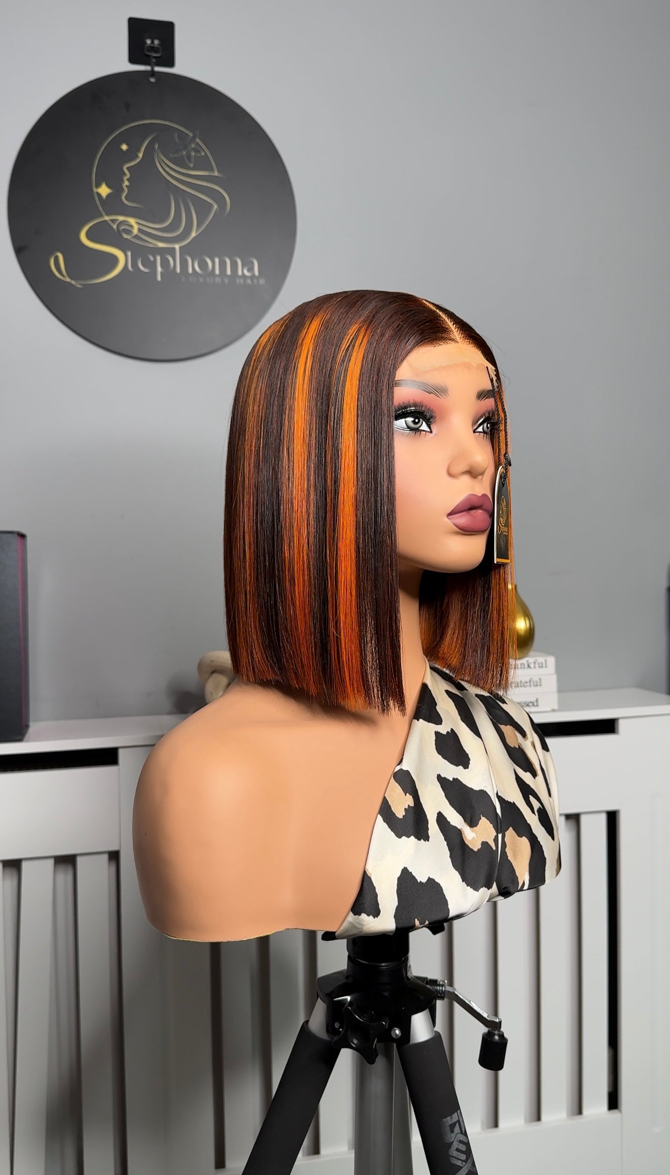 10” Luxury Donor Bone Straight with 2by6 KimK Closure