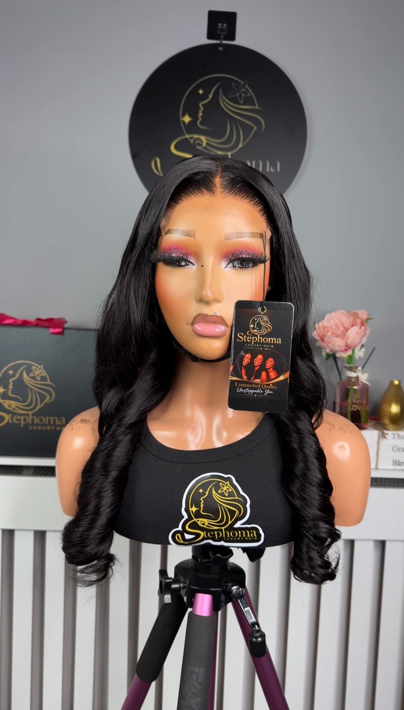20” Allure SDD Soft Virgin Wavy Unit with 5by5 Closure
