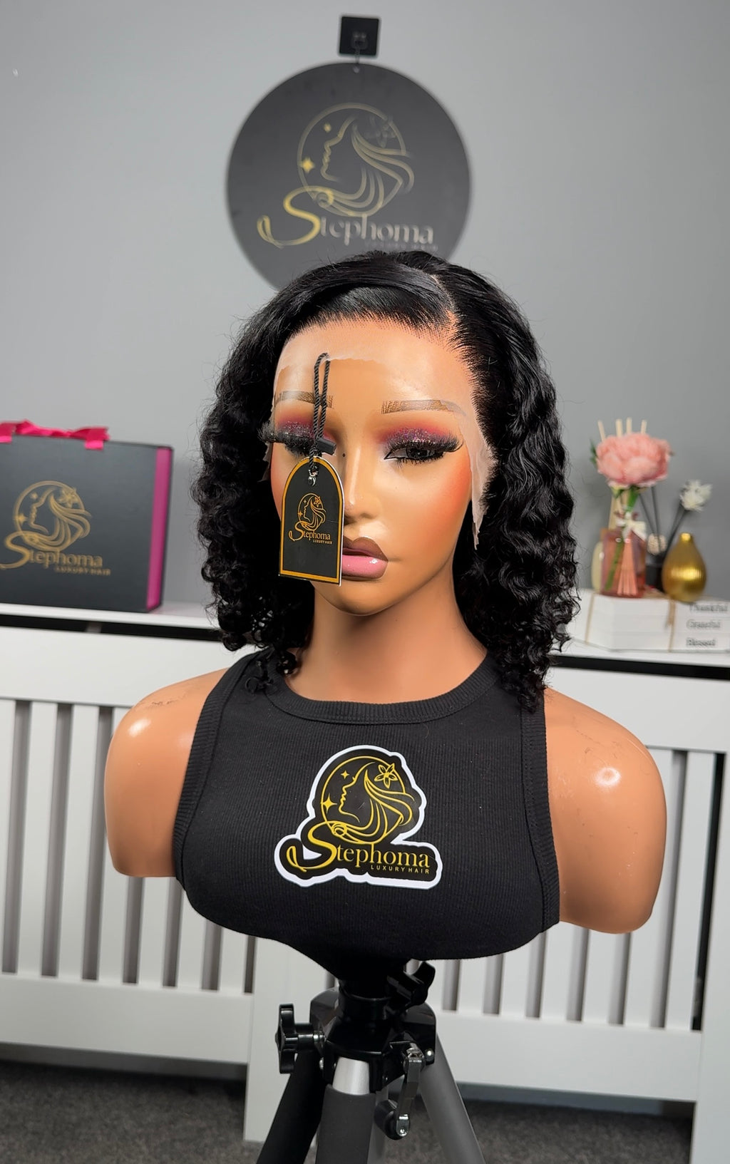 12inches Iris Curls with full frontal