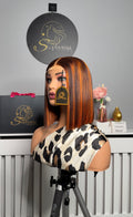 10” Luxury Donor Bone Straight with 2by6 KimK Closure