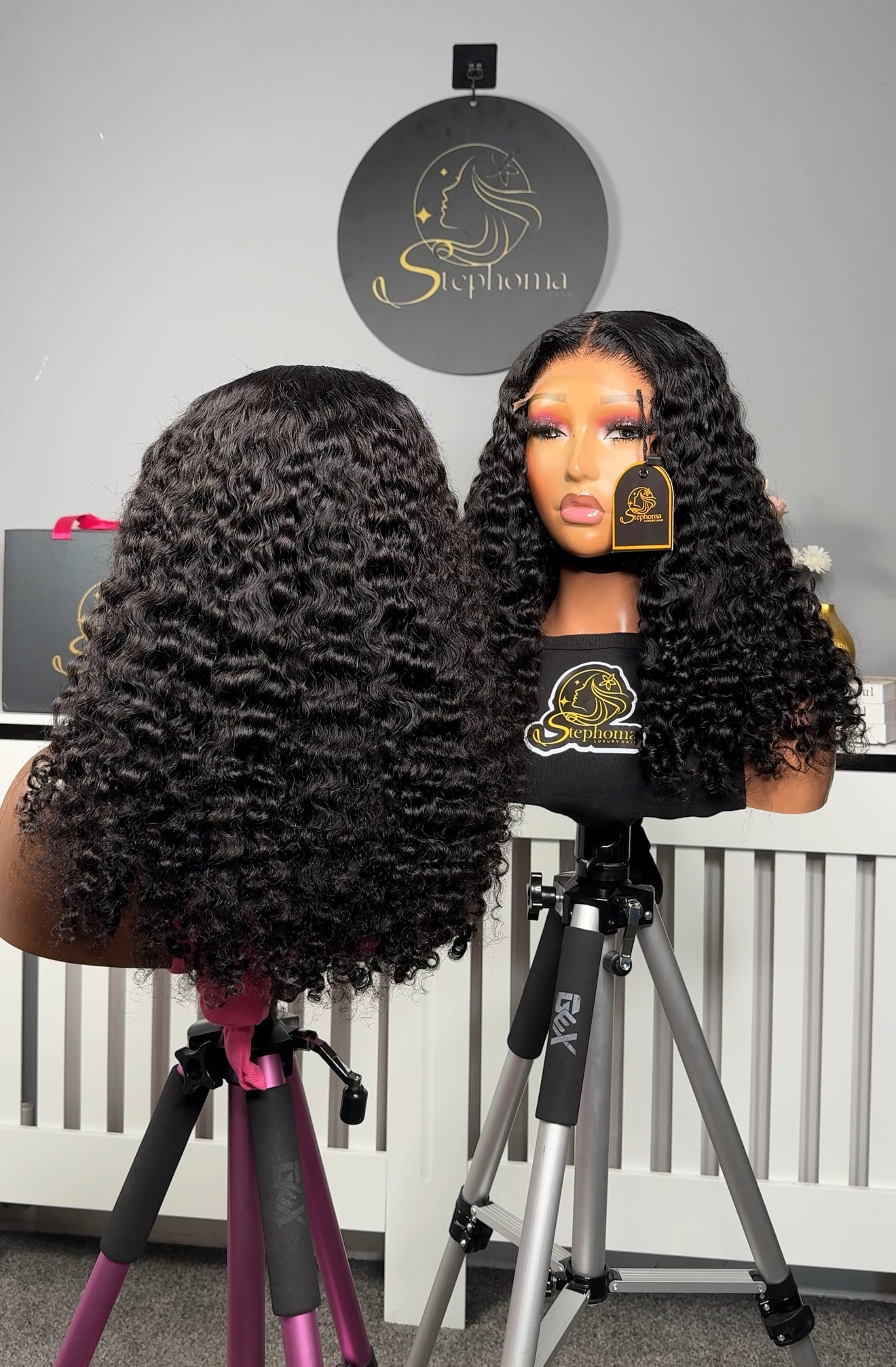 18” IRIS Curly with 5by5 Closure