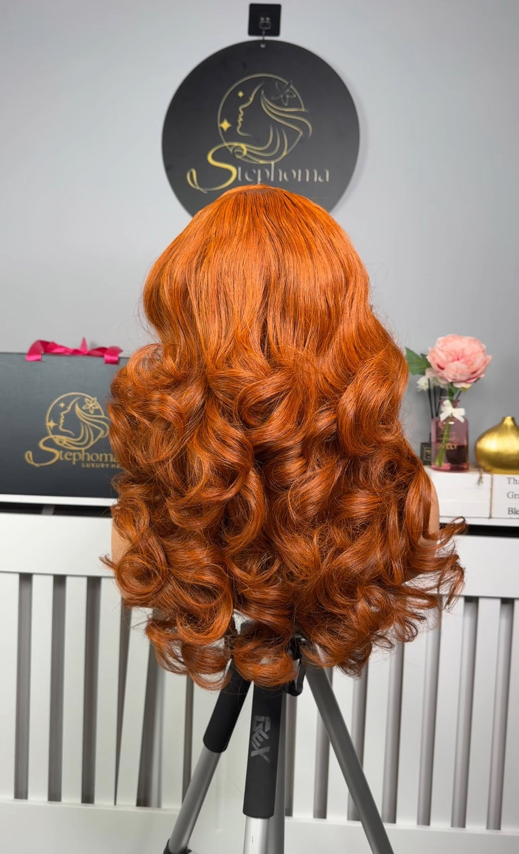 22” Raw Donor Deluxe Wavy Bounce with 5by5 Closure in Cajun Spice
