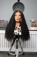 28” Iris Curly with 5by5 Closure