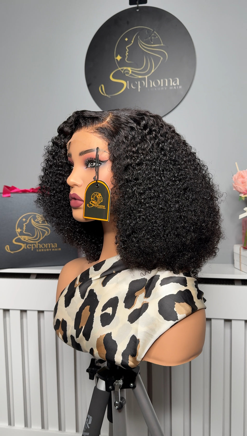 Luxury Kinky Curls with 5by5 Closure