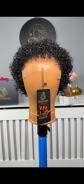 Halo Raw Curls wig with 6by6 HD Lace Closure