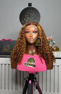 18” Dream Curly with 5by6 Swiss Lace Closure