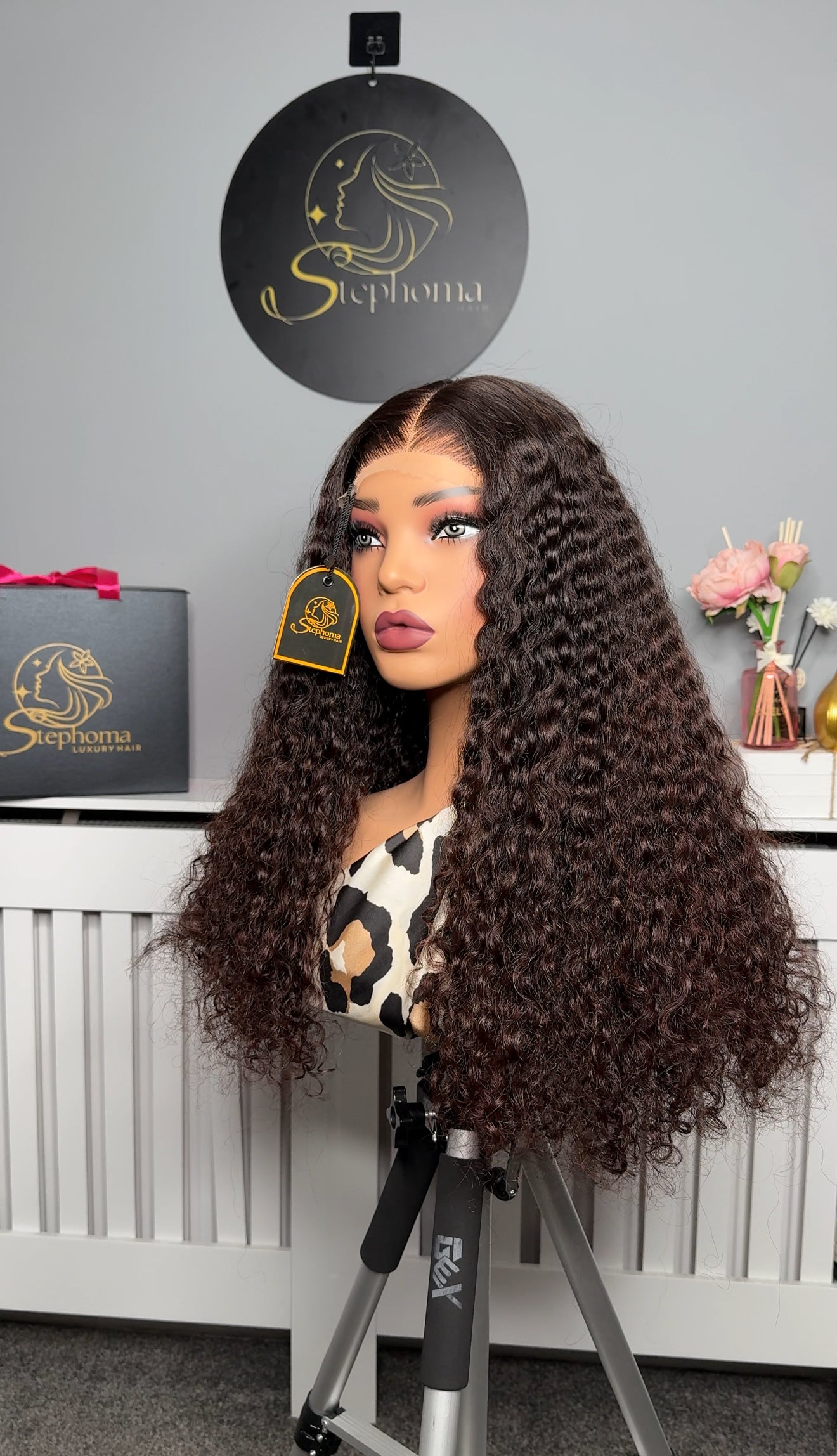 Raw Loatian Exclusive Curls in Brown Hues Ombré