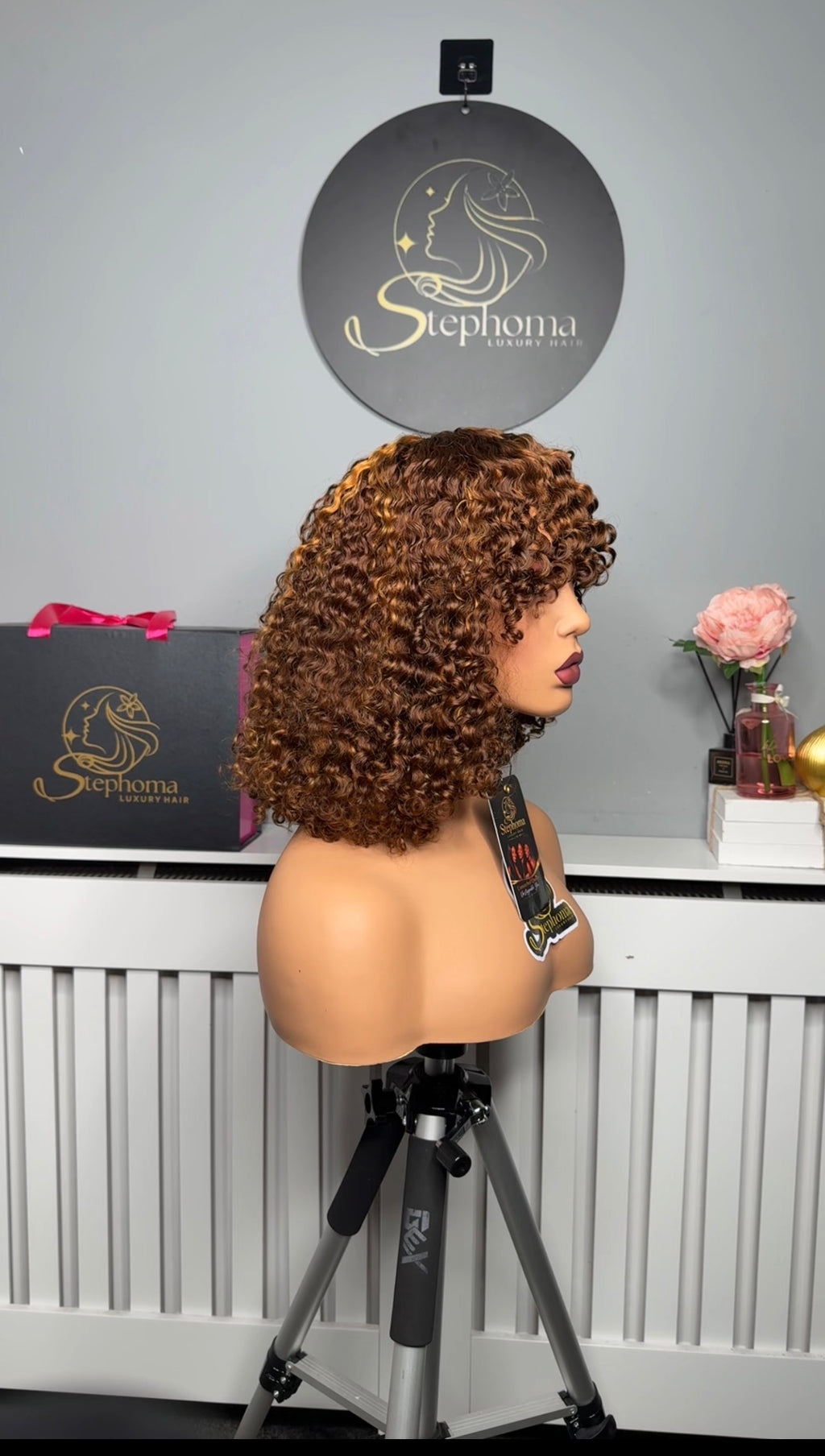 Dream Curly Fringe in Piano