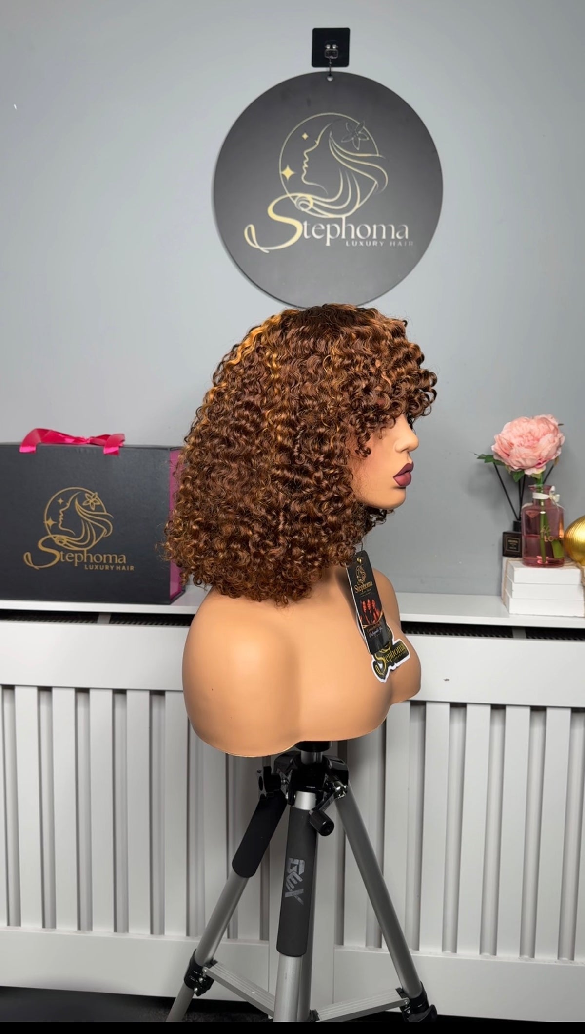 Dream Curly Fringe in Piano