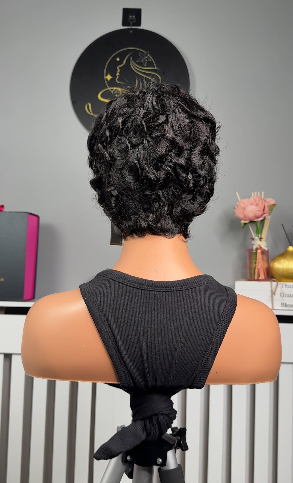 Executive Pixie Cut with 6by6 Closure