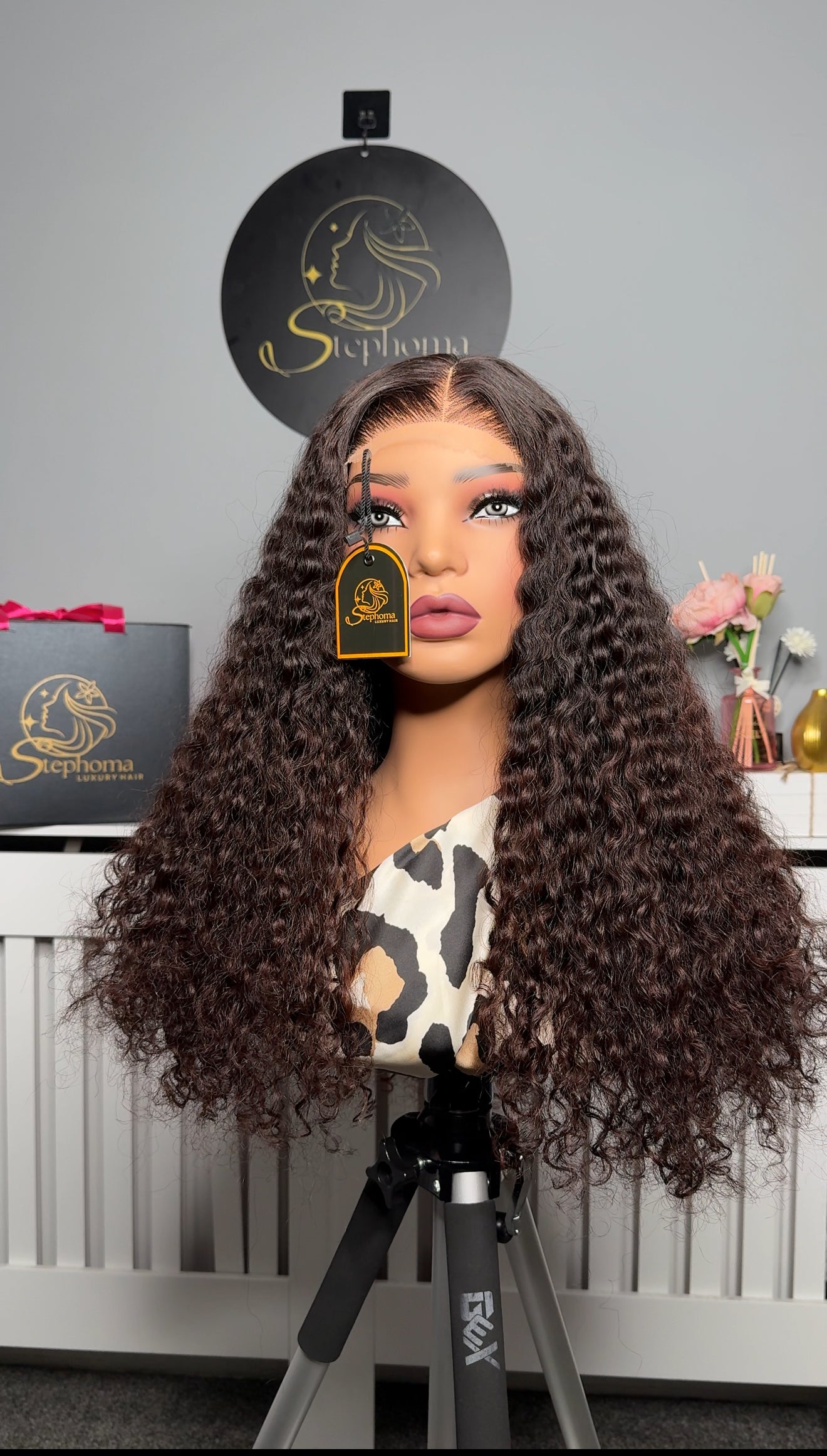 Raw Loatian Exclusive Curls in Brown Hues Ombré