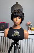 Chic Skull Cap in Black