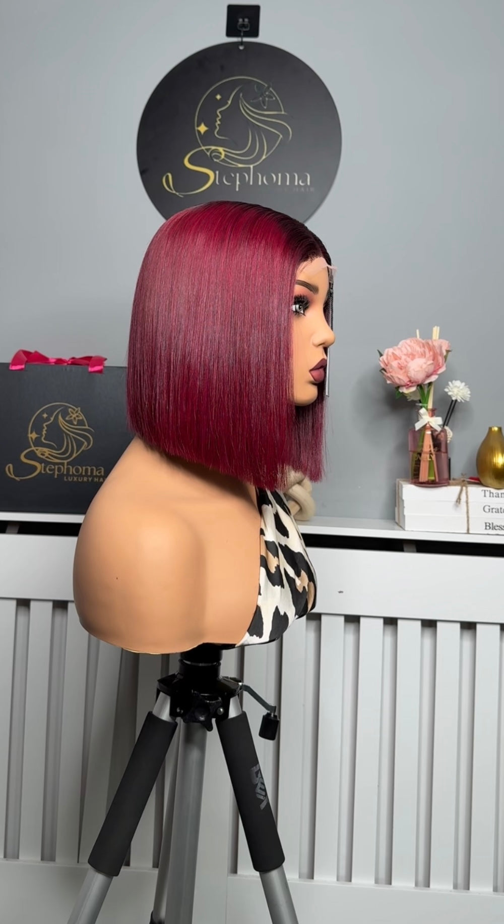 10” Luxury Donor Bone Straight with 2by6 KimK Closure