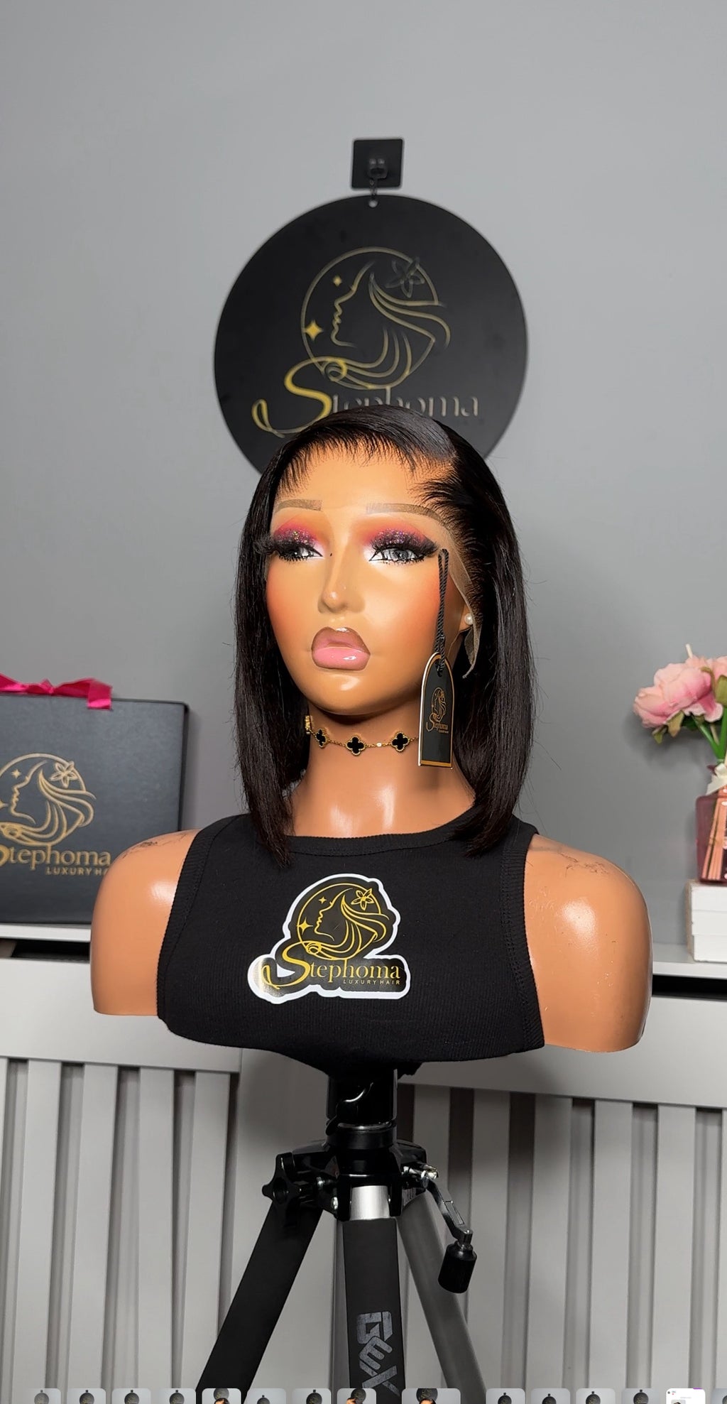 13by4 HD Lace Frontal Elfy SDD Bob Wig