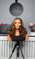 18” Luxe Wavy Bounce with 5by5 Closure in Piano