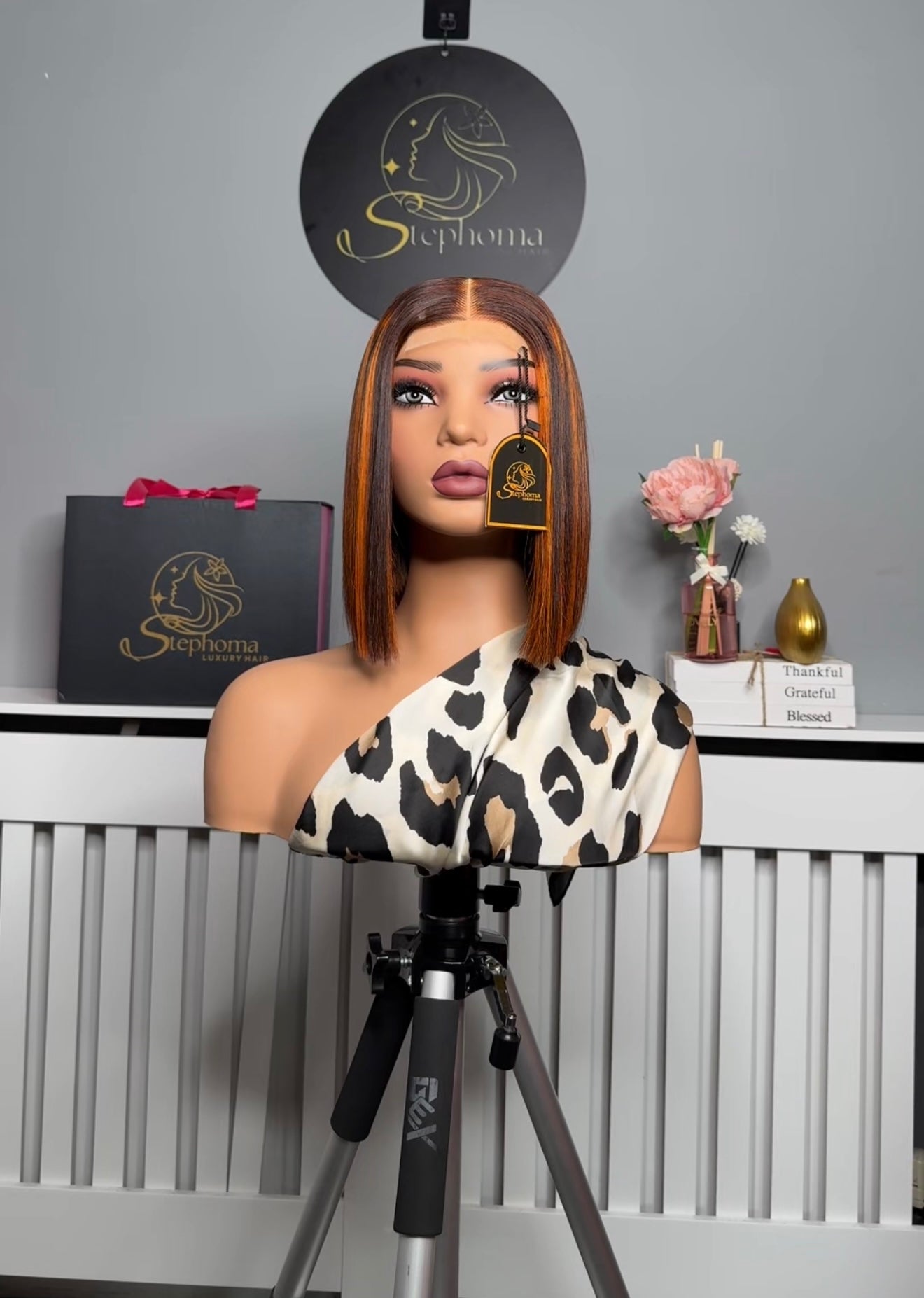 10” Luxury Donor Bone Straight with 2by6 KimK Closure