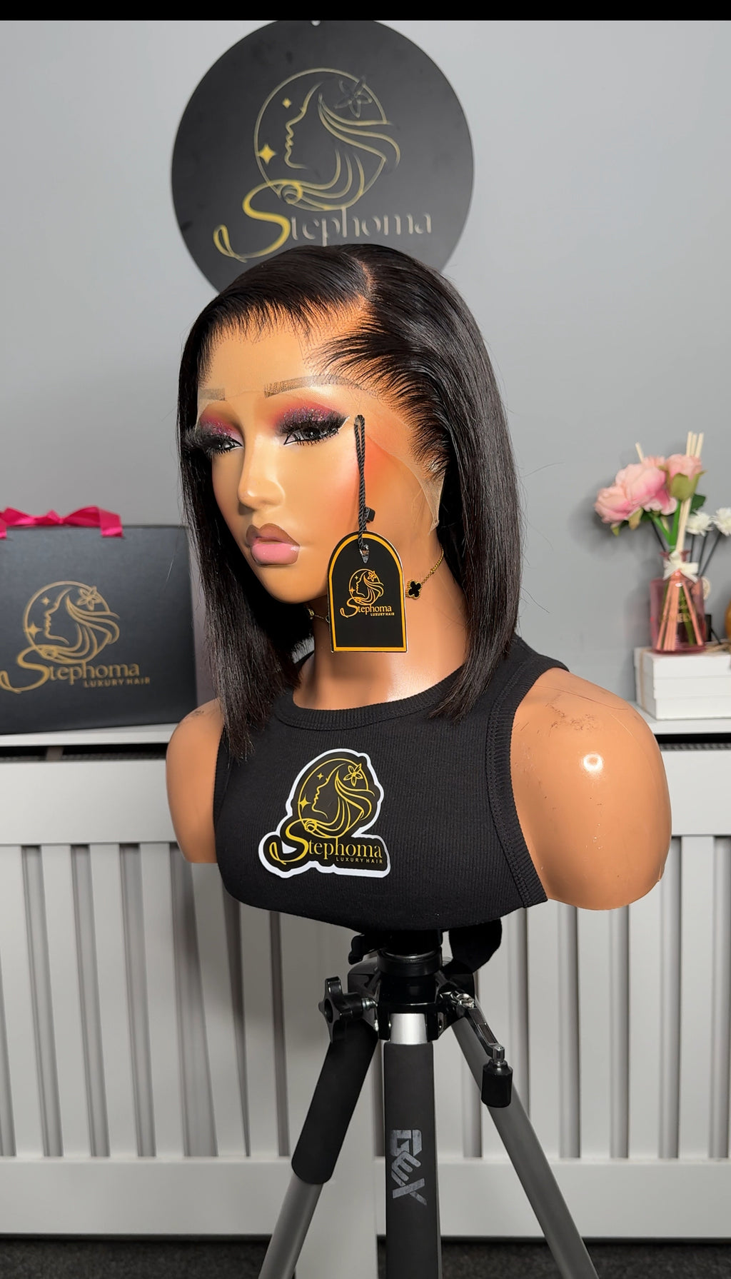 10” Bob with 13by4 HD Undetectable Lace Frontal