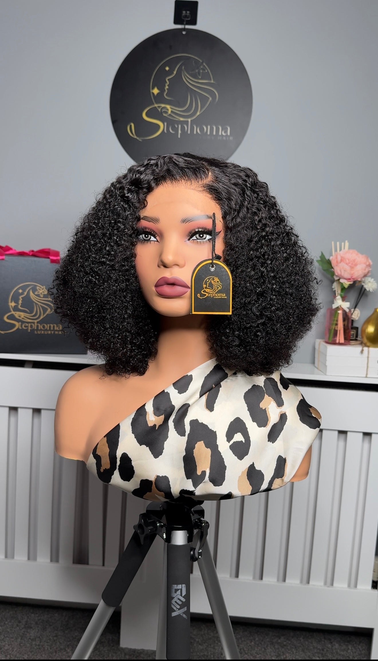 Luxury Kinky Curls with 5by5 Closure