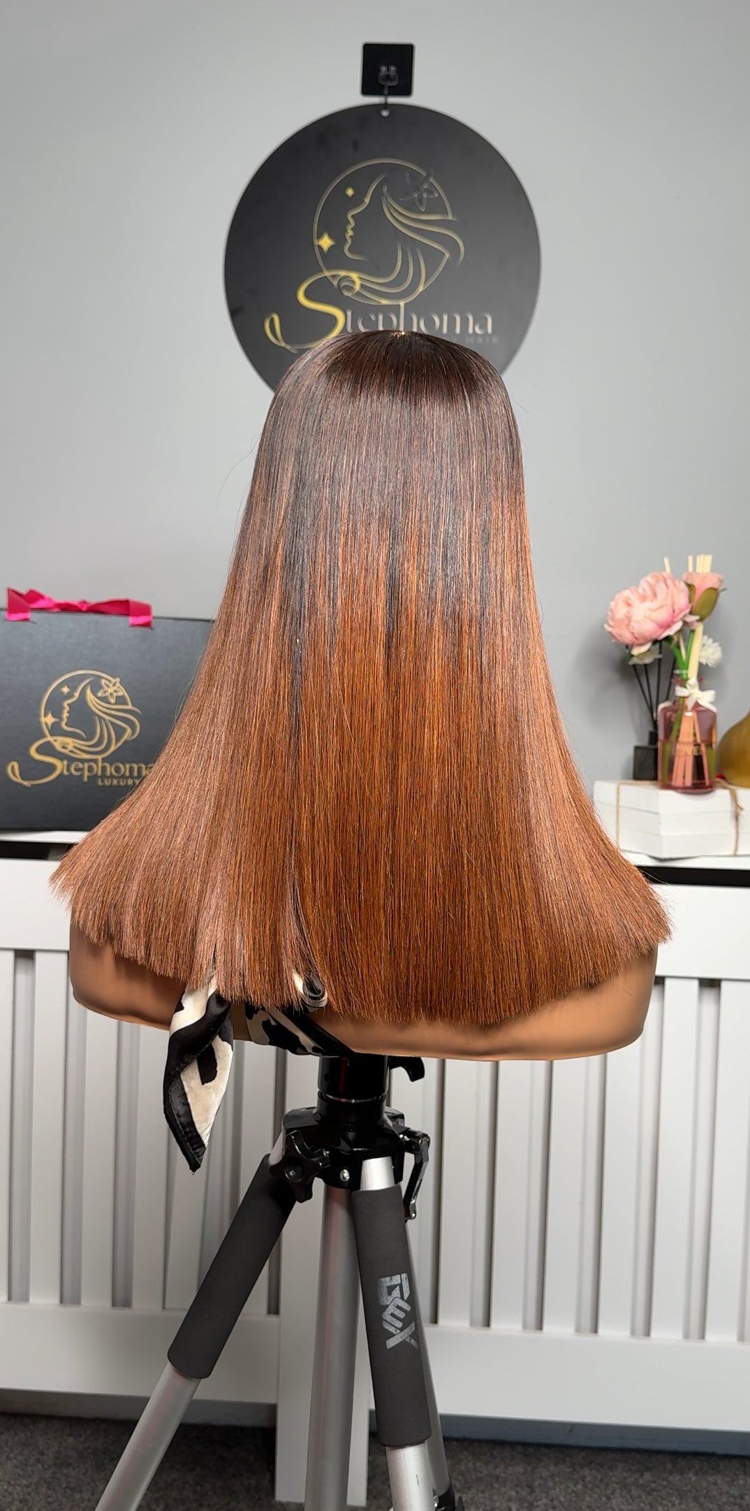 14” Luxury Bone Straight with 2by6 Closure