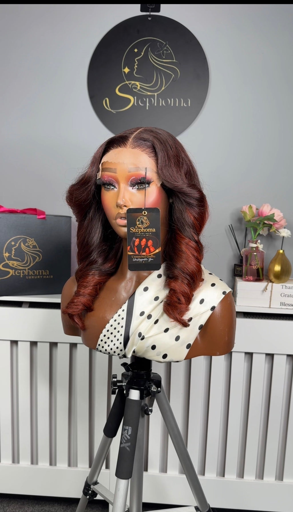 Asian Deluxe Wavy Bounce with 5by5 Closure