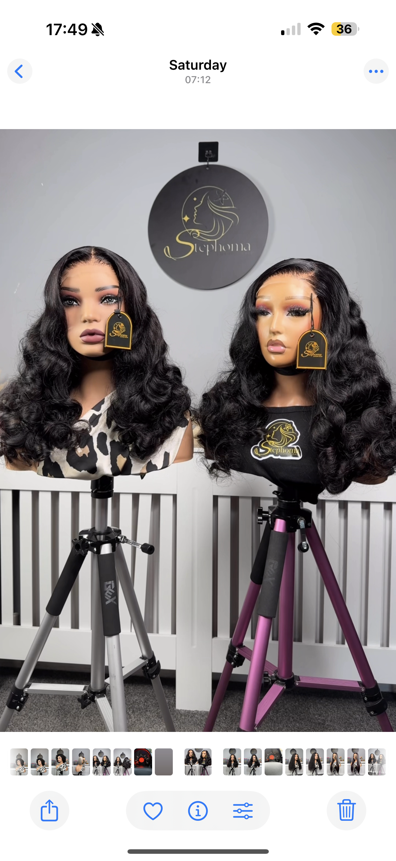 22” Luxe Wavy Bounce with 5by5 Swiss Lace