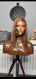 10” SDD Luxe Donor Bone Straight in Mocha brown