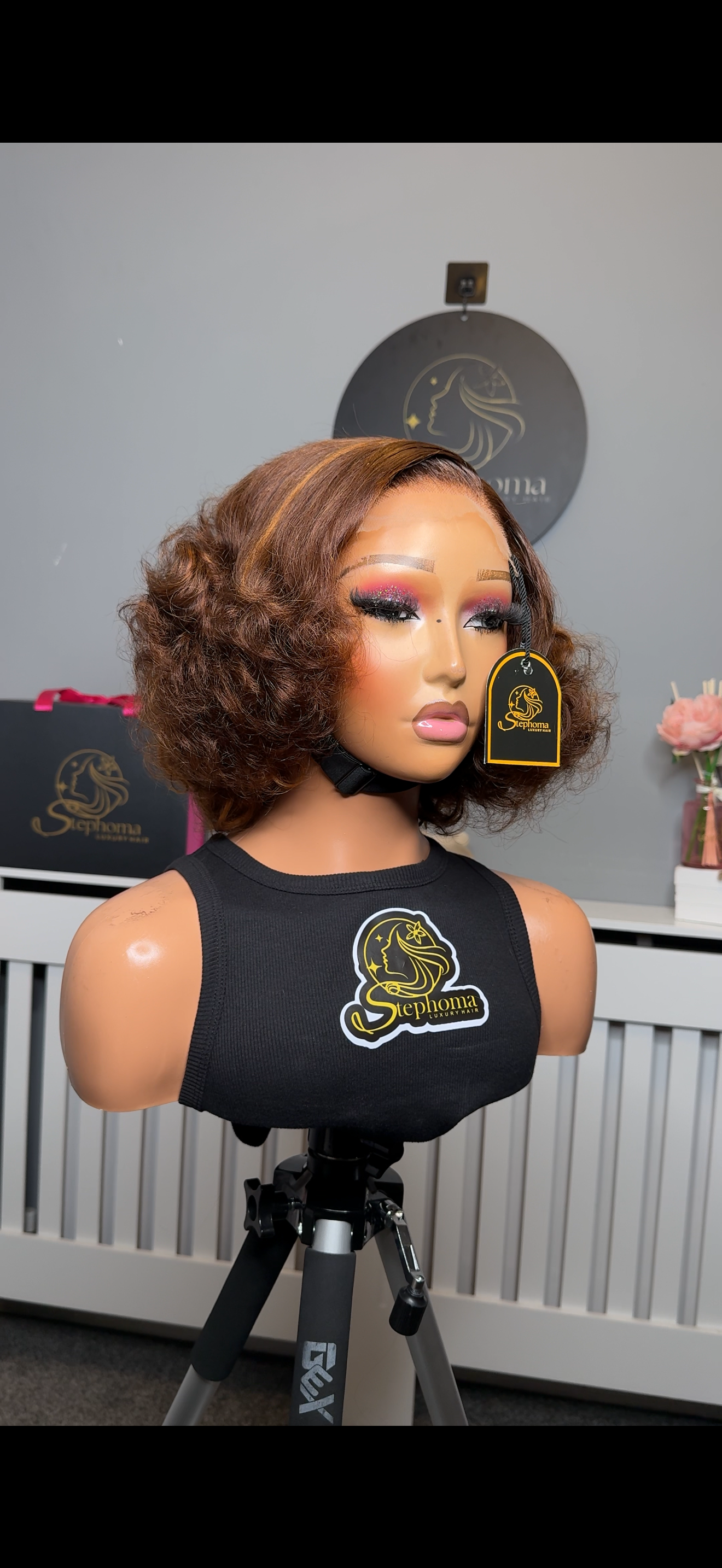 10” Victorian Style Bouncy with 5by5 Closure in Piano