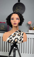 Bella Band wig paired with customised frontal