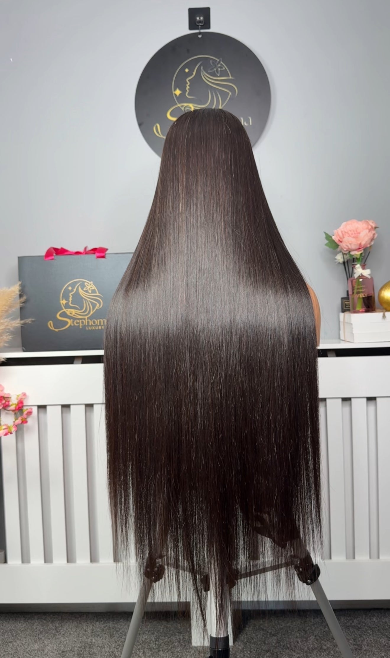 30” Single Donor Bone Straight with 2by6 KimK closure
