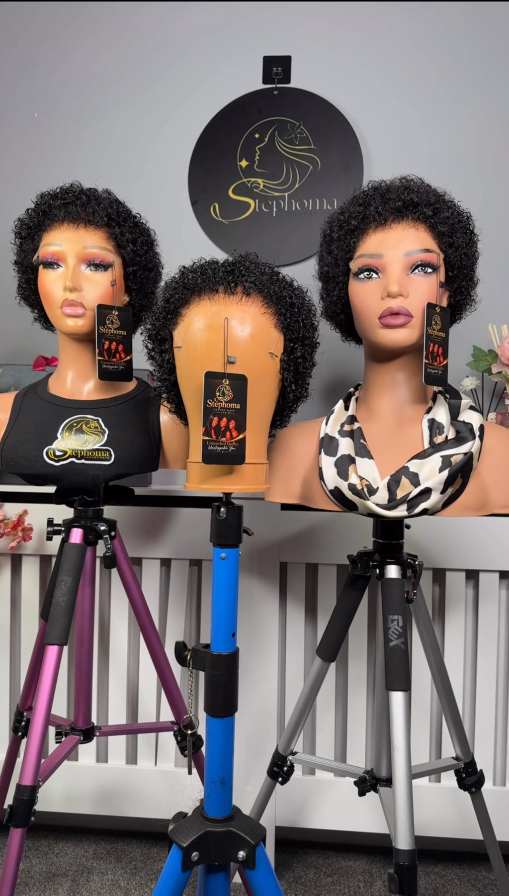 Halo Raw Curls wig with 6by6 HD Lace Closure