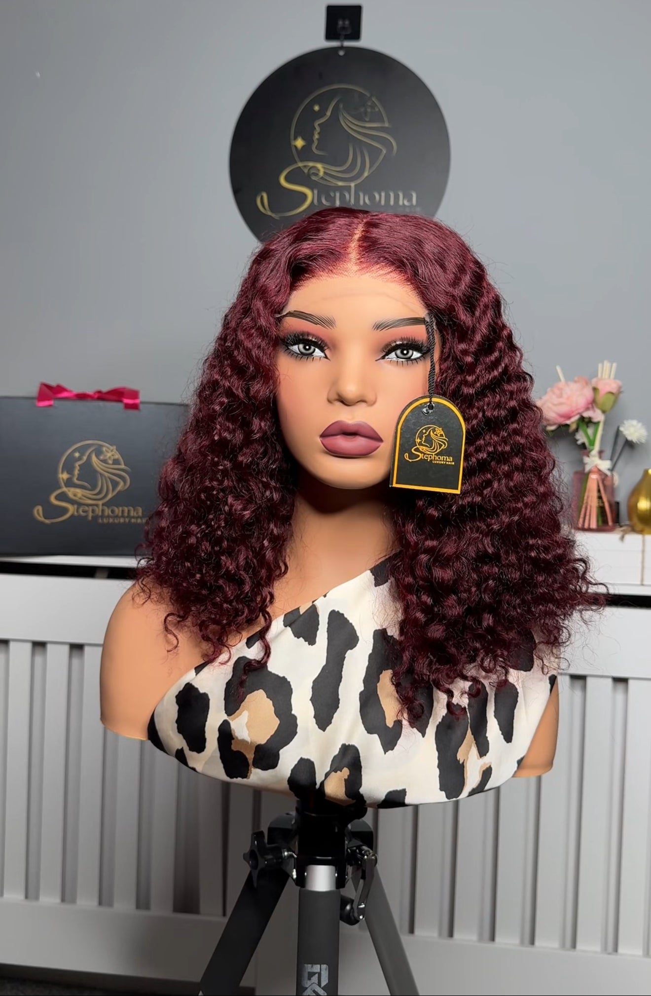 14” Elysian Curly with 5by5 Closure