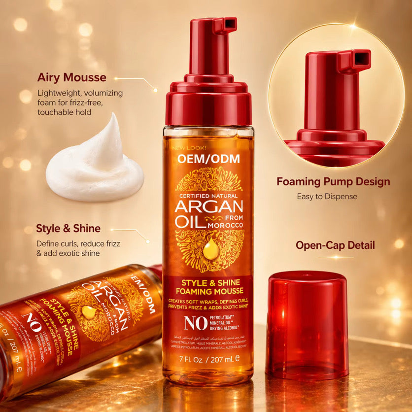 Argan Oil Hair Mousse