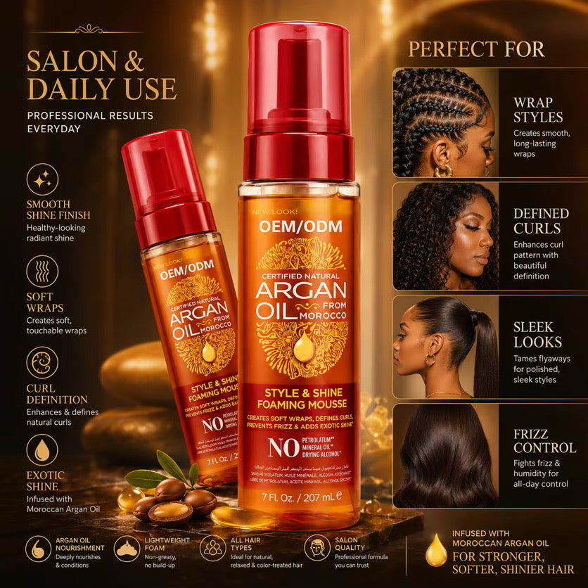 Argan Oil Hair Mousse