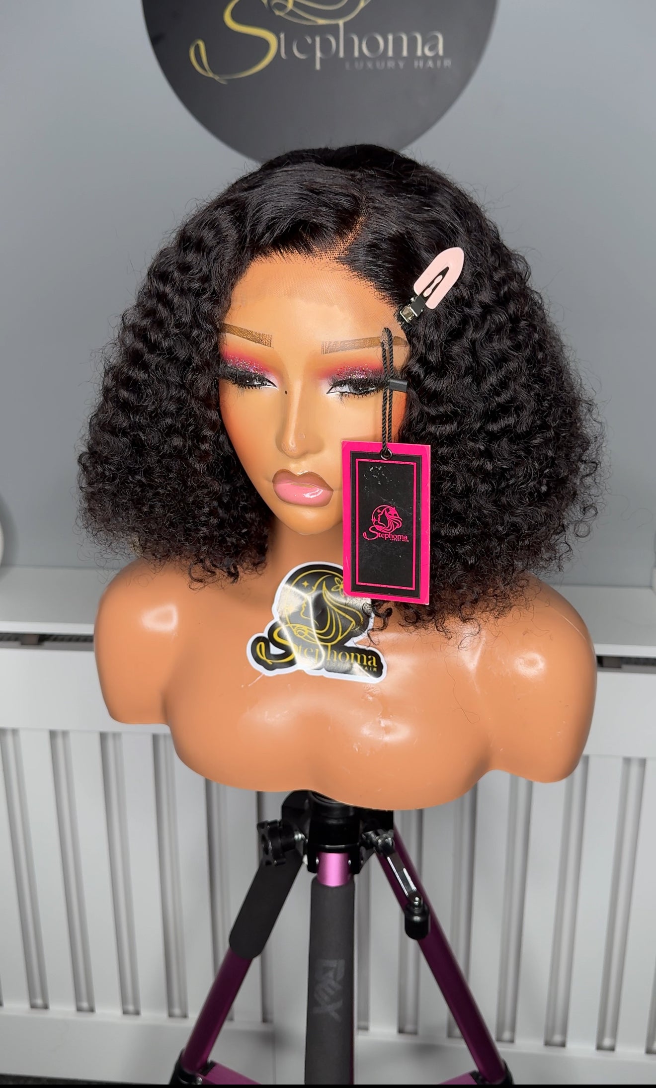 10INCHES DREAM CURLY WITH 5*5 CLOSURE